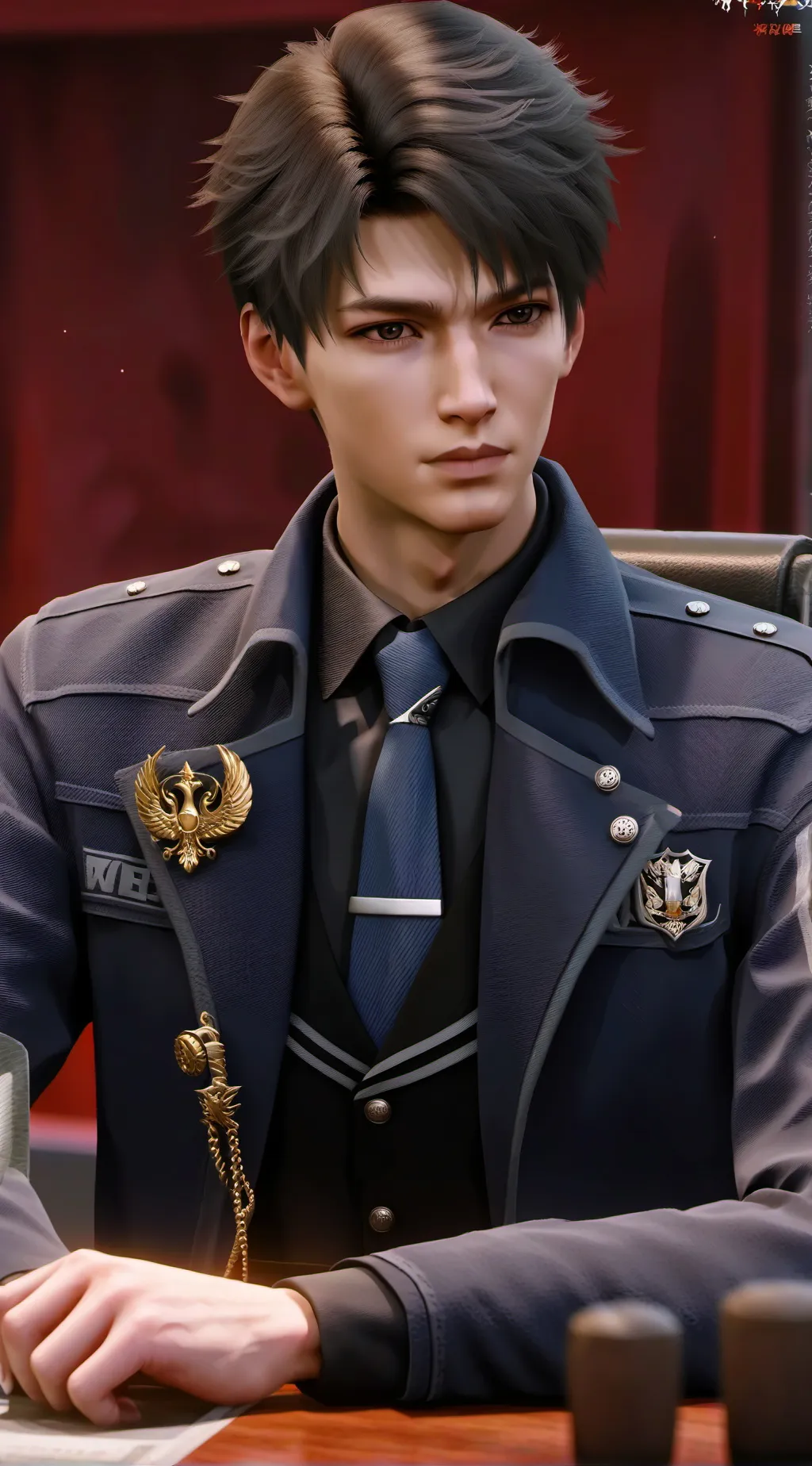 ai character: General makarov background