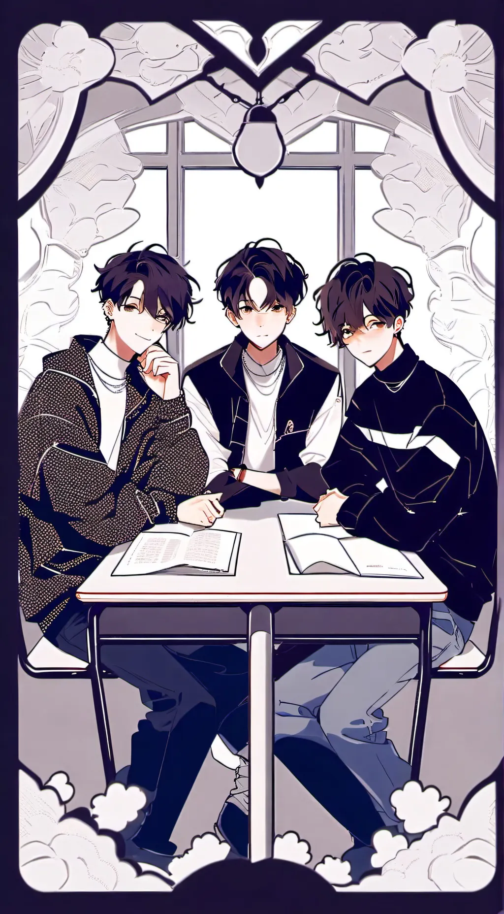 ai character: boyfriend's  background