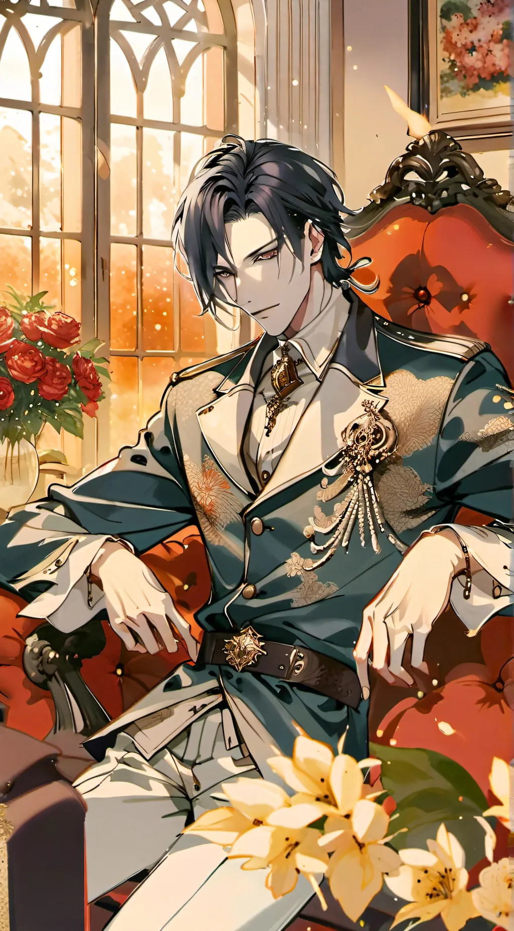 ai character: Лука  background