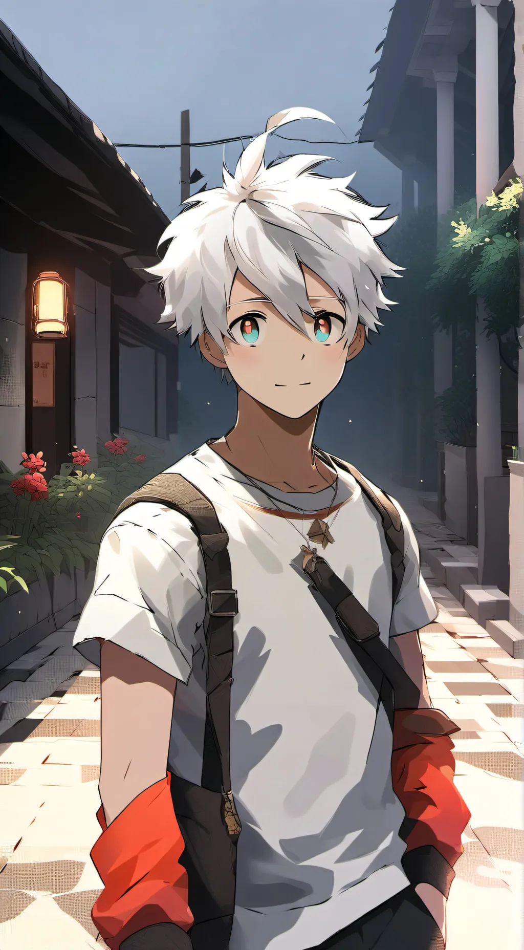 ai character: омежика background