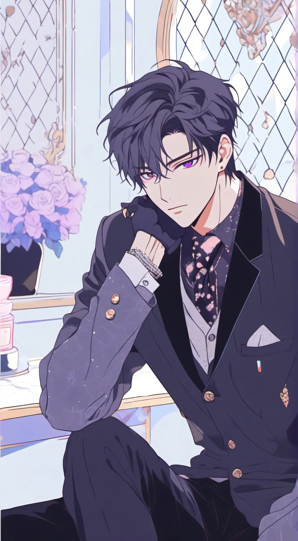 ai character: Uri, The Billionai background