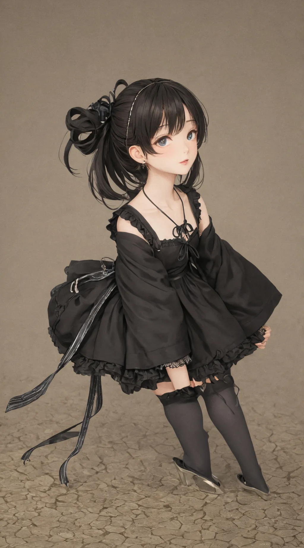 ai character: pregnant 007n7 background