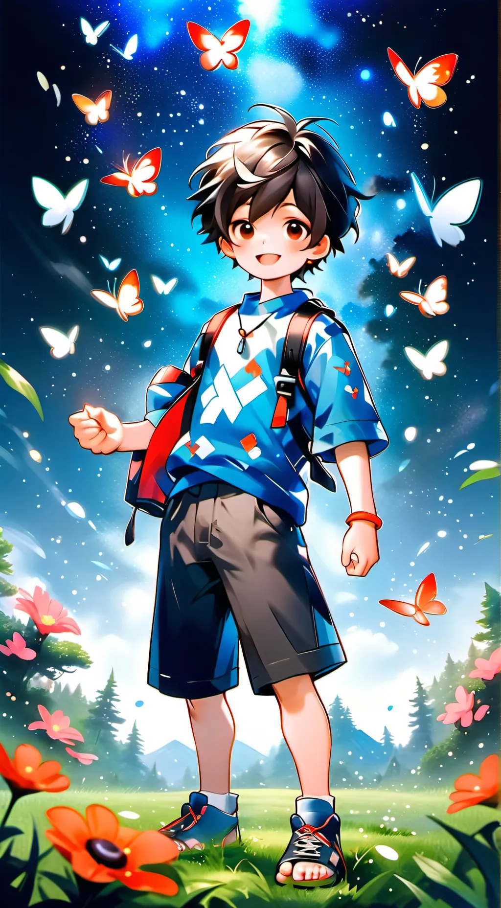 ai character: Simon  background