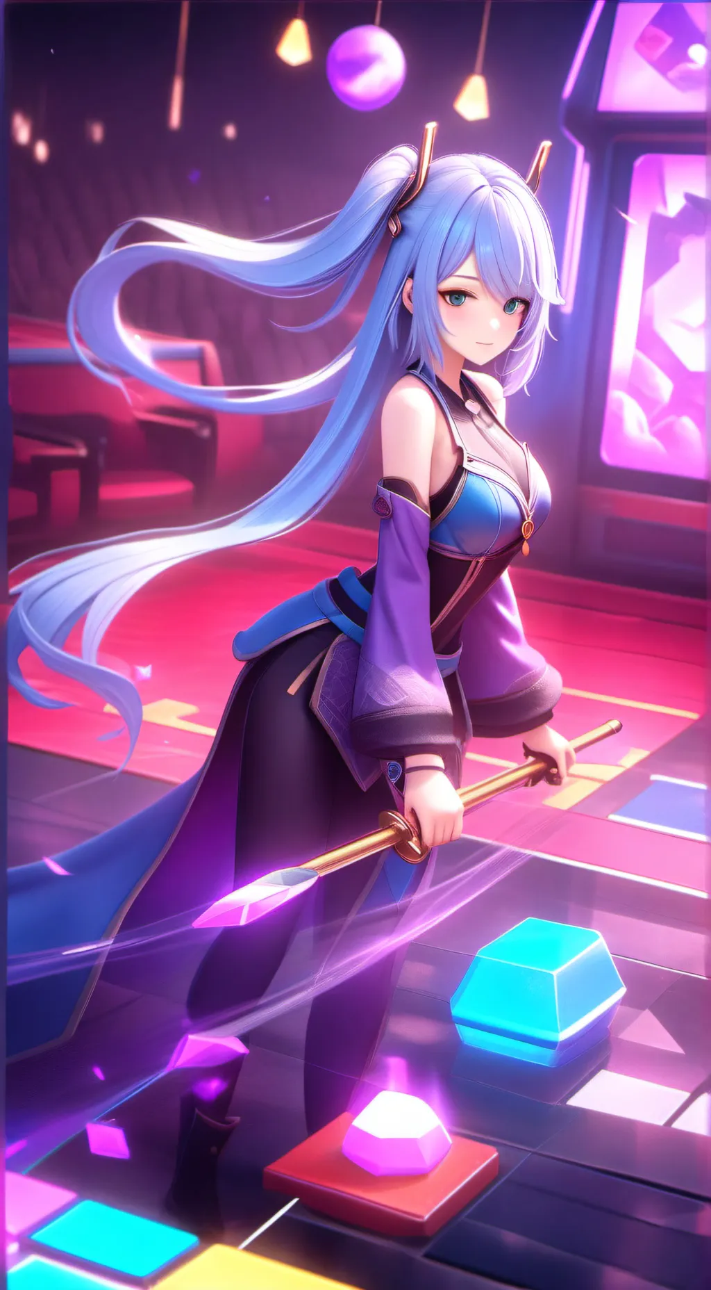 ai character: Alexa background