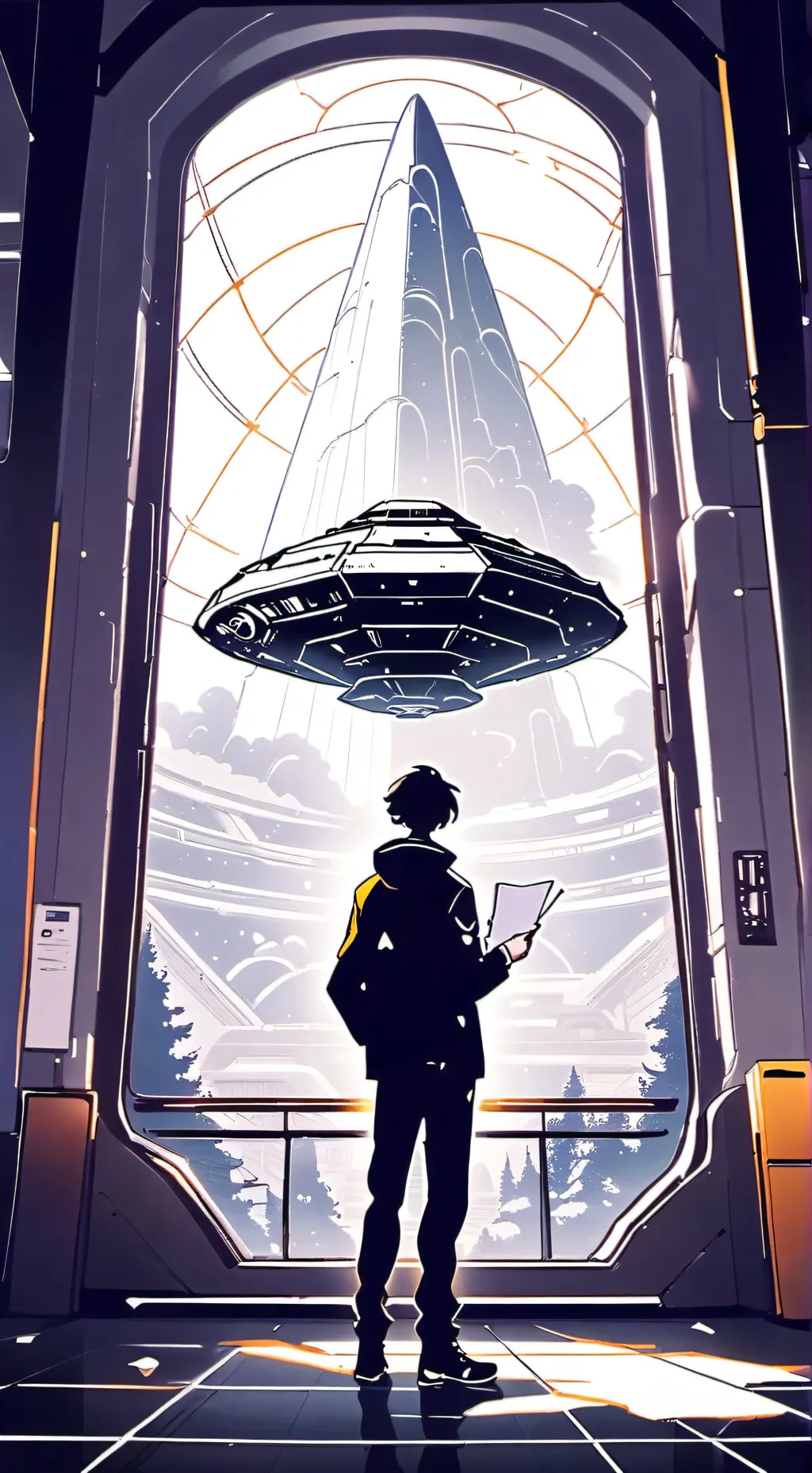 ai character: 100 Days background