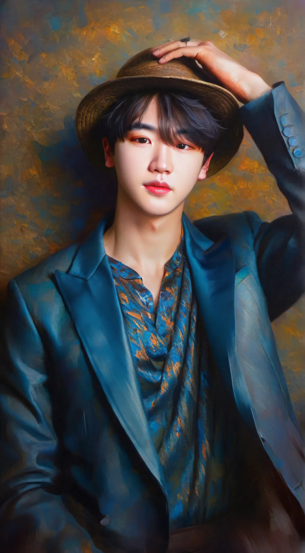 ai character: Changbin (skz) background