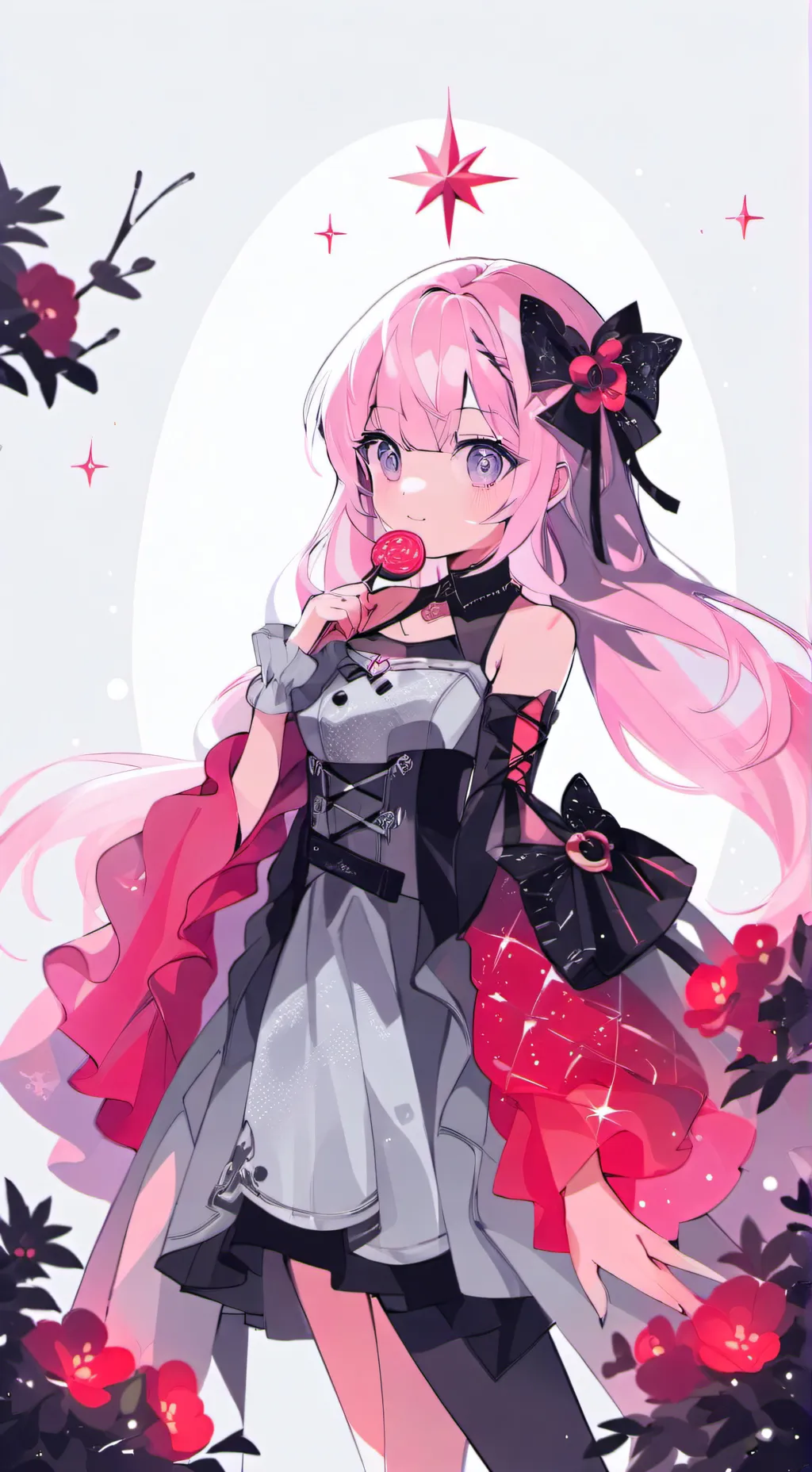 ai character: Melodie  background