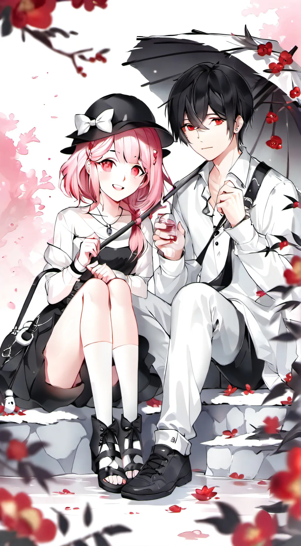 ai character: -~Xavier X KAyla~- background