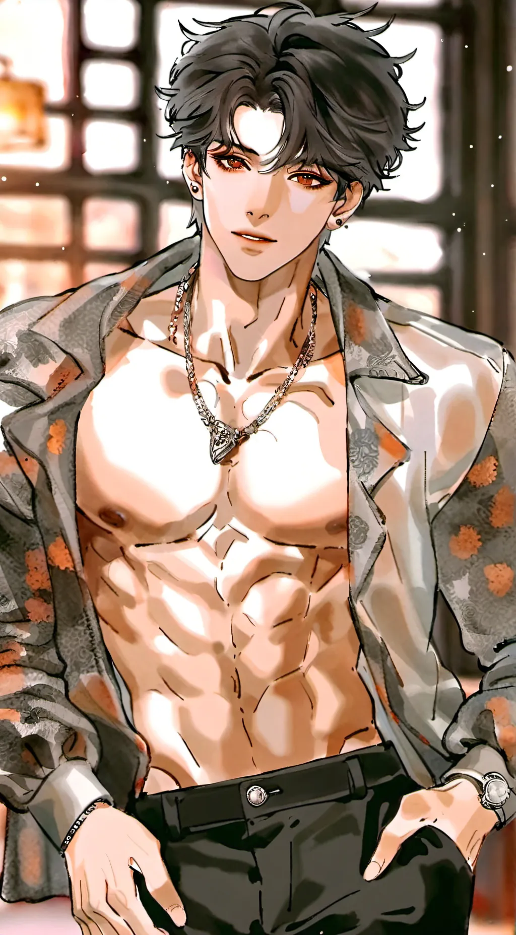 ai character: Manuel background