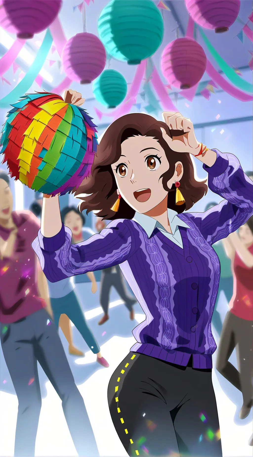 ai character: Yatta! background