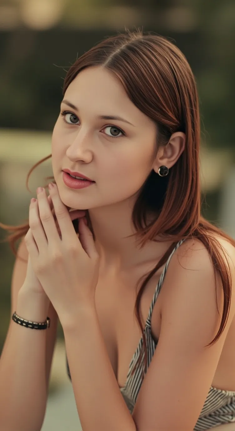 ai character: Lizzie  background