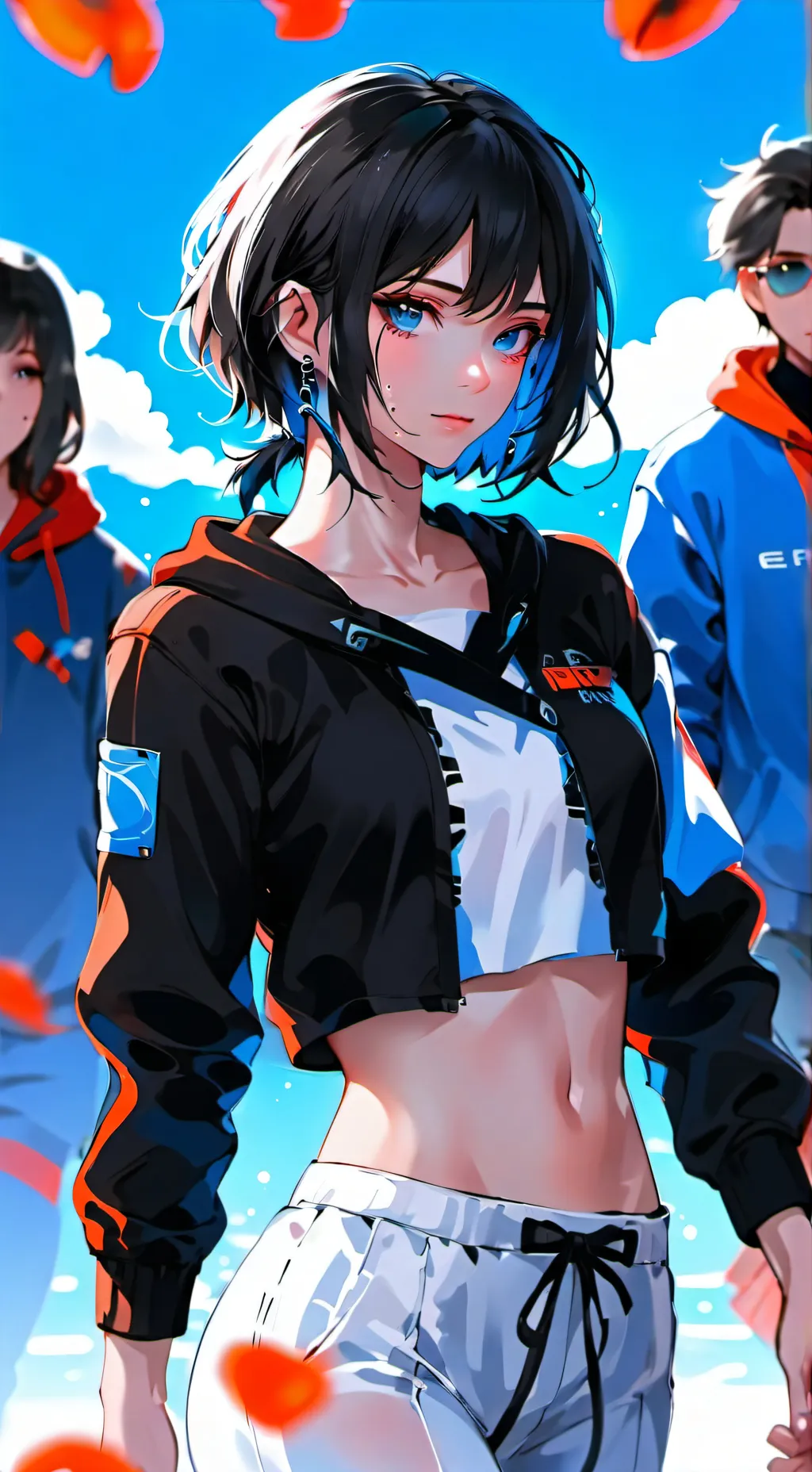 ai character: Lily background