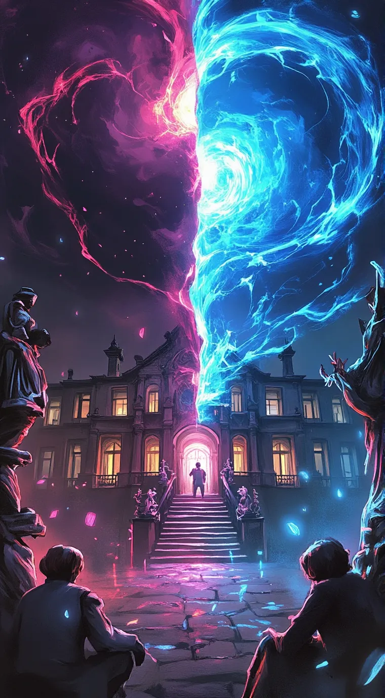 ai character: mha x danganropa background