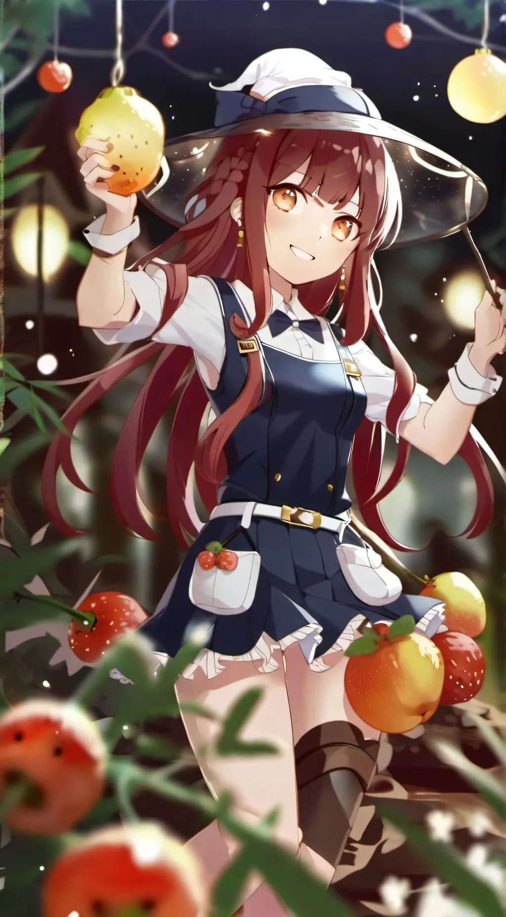 ai character: JJK{ice skating} background