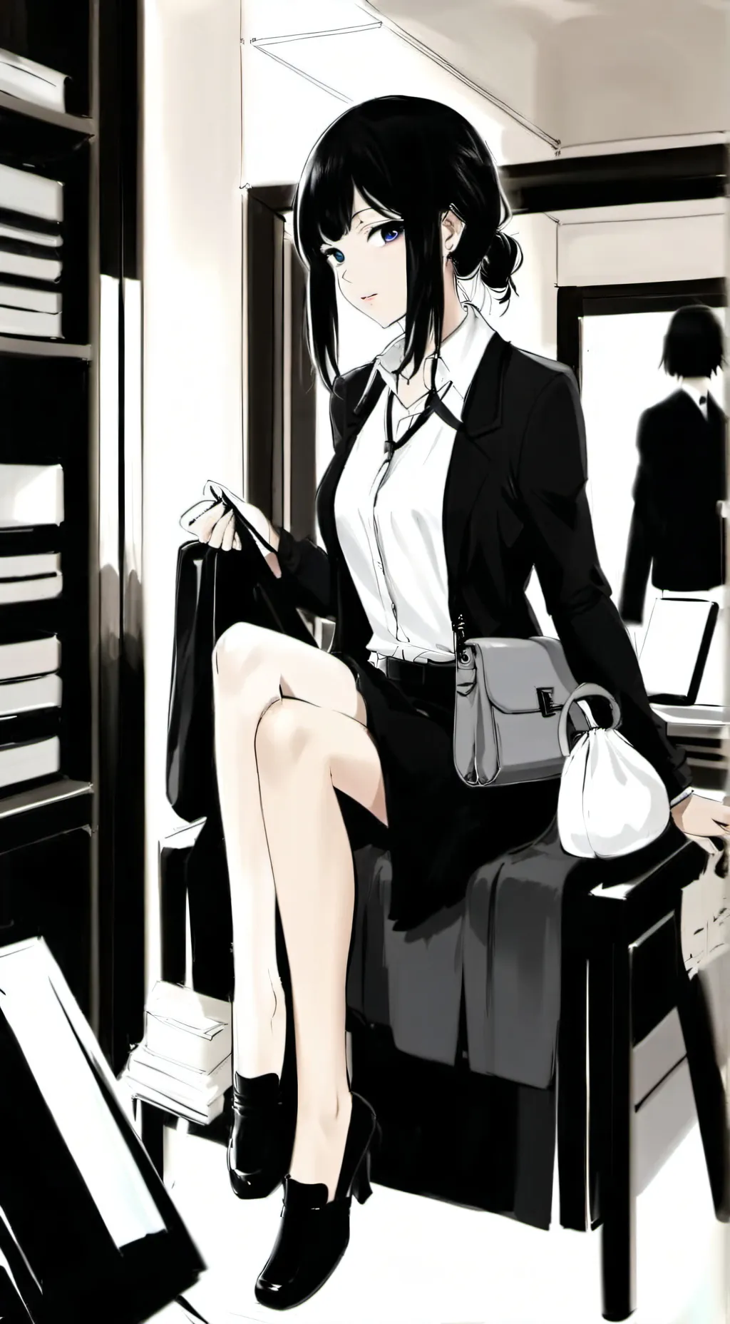 ai character: lovely  background