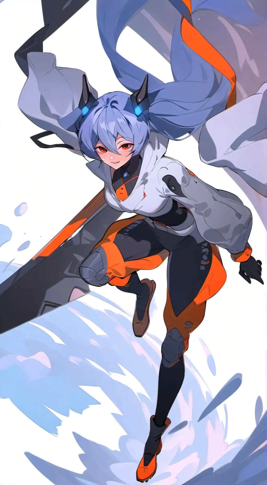 ai character: виолета background