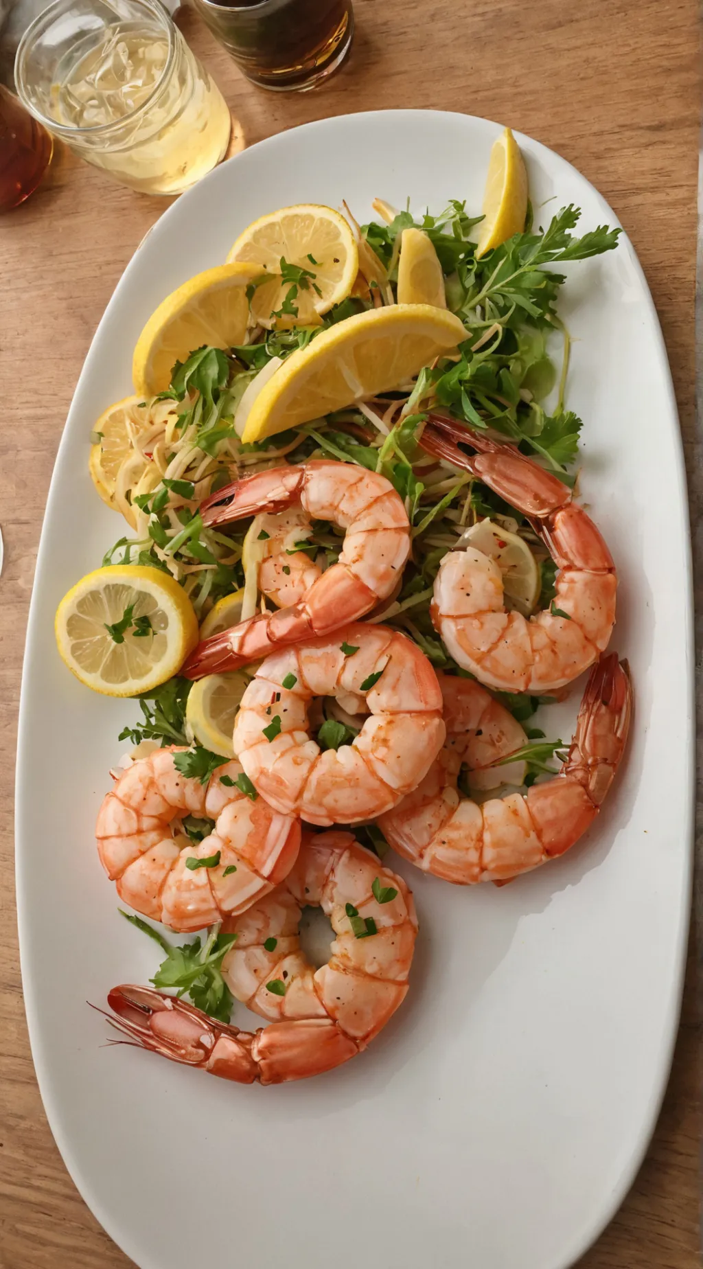 ai character: shrimpo background