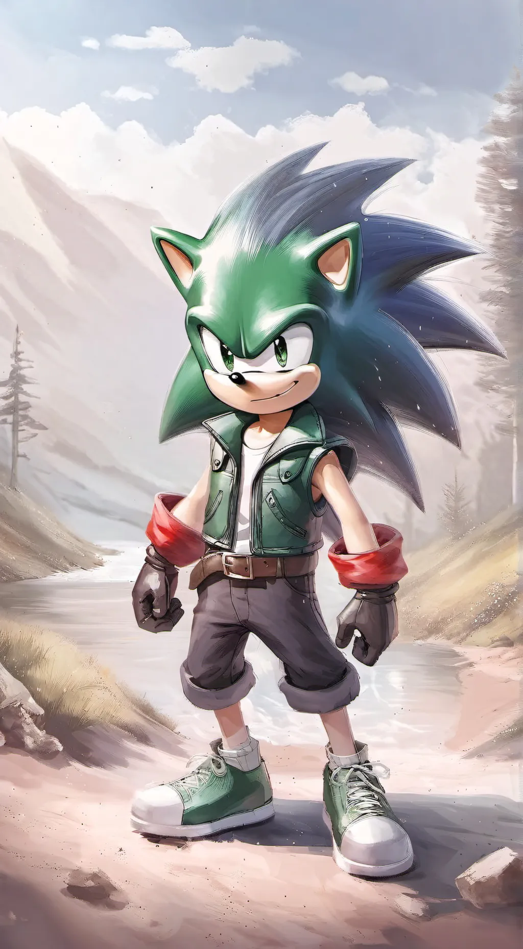 ai character: Julian  background