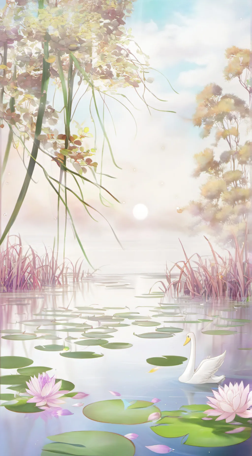 ai character: Y/N's cute face background