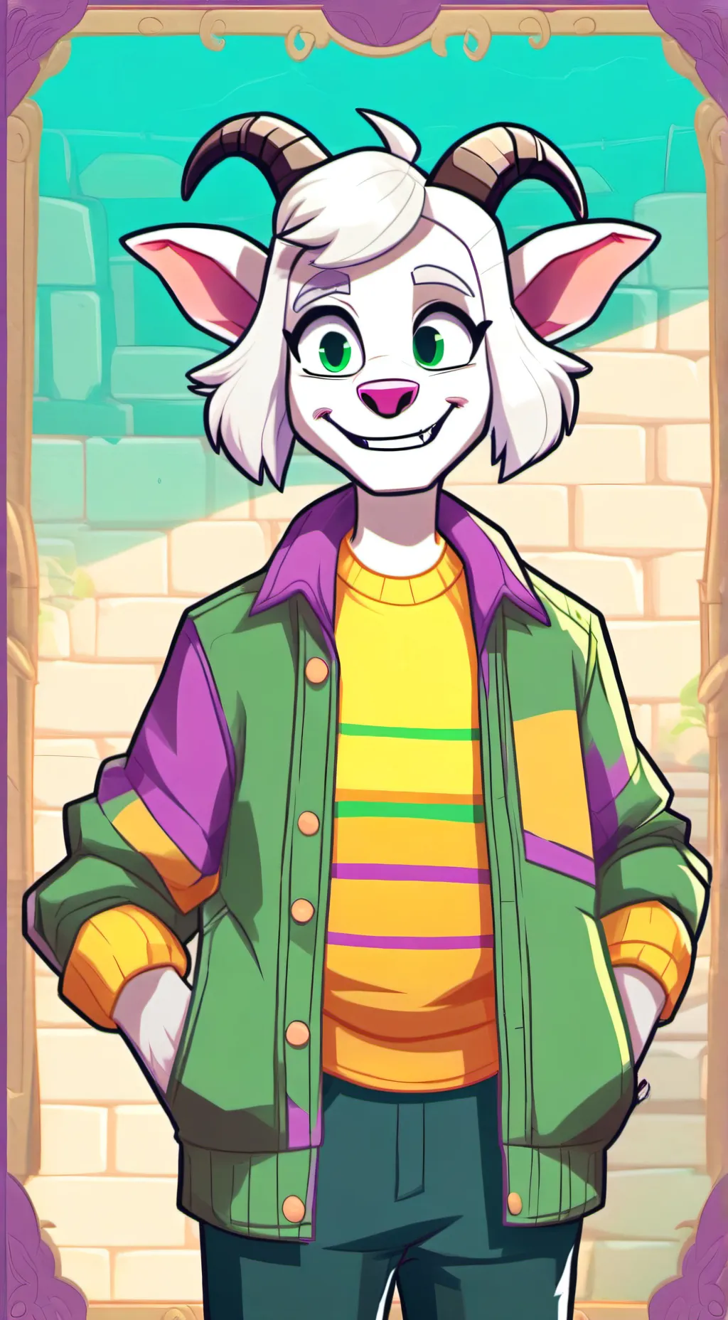 ai character: asreil  background