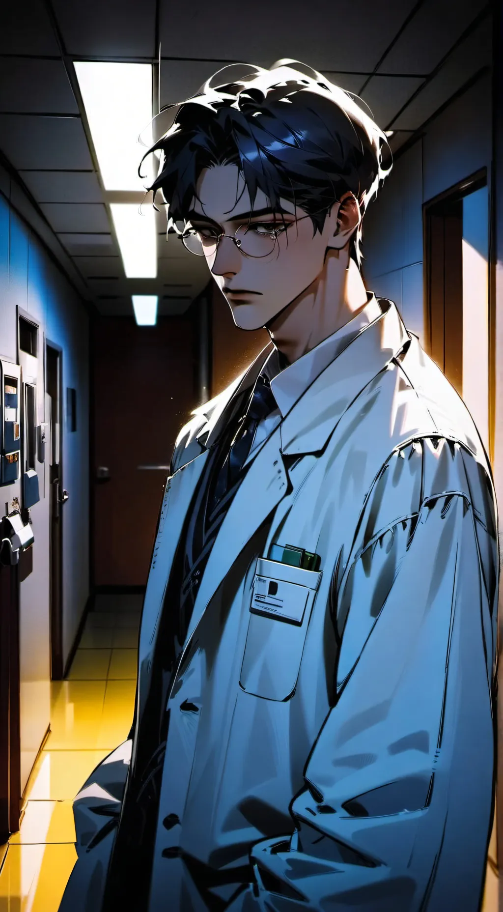 ai character: Leonard background