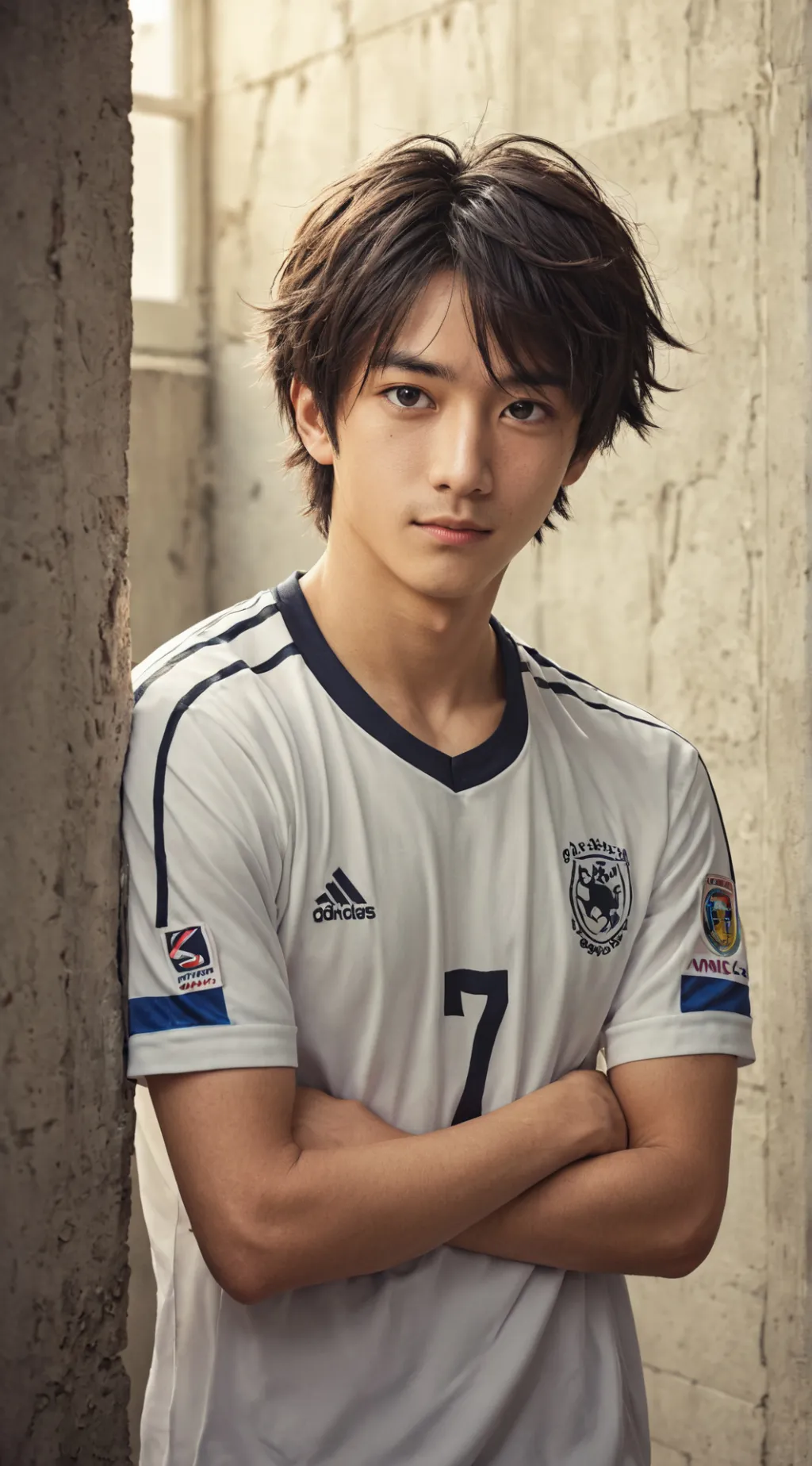 ai character: Leandro XD  background