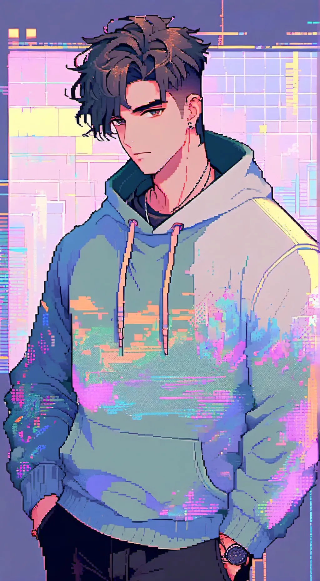 ai character: Haru Miamoto background