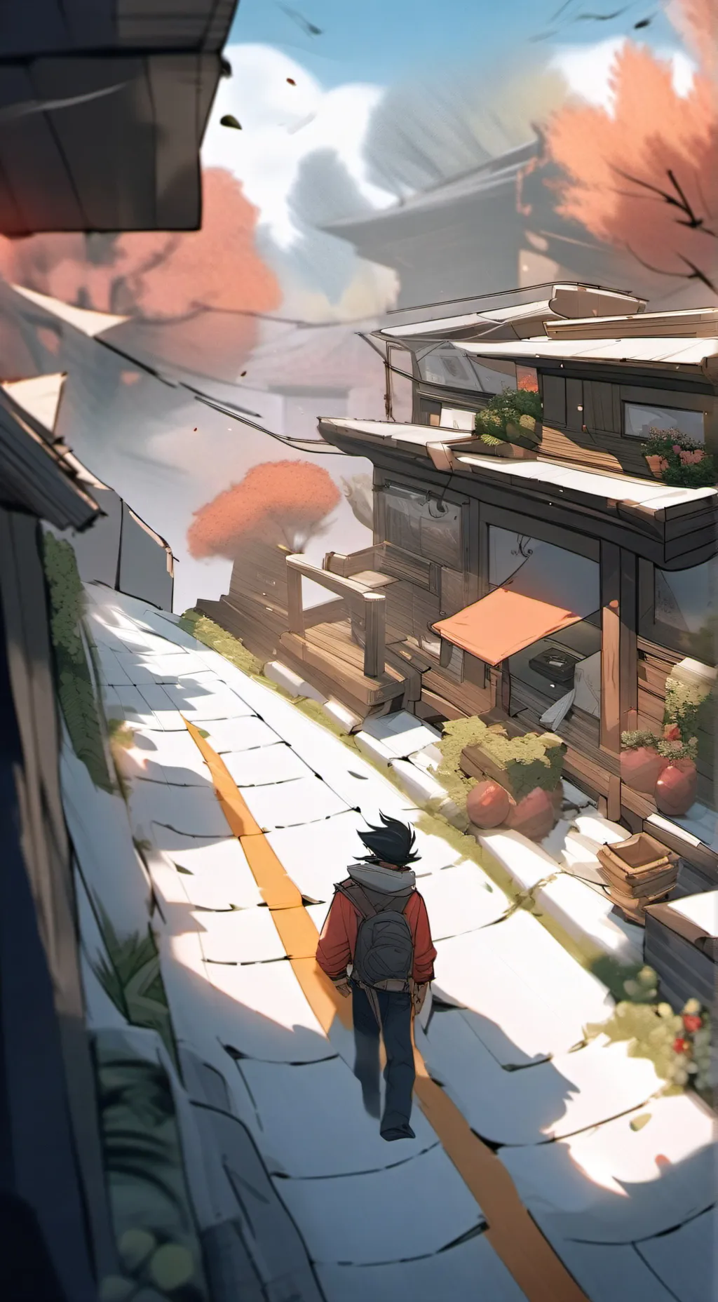 ai character: dandys world🌼 background