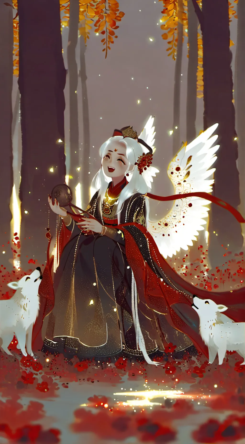 ai character: Mina background