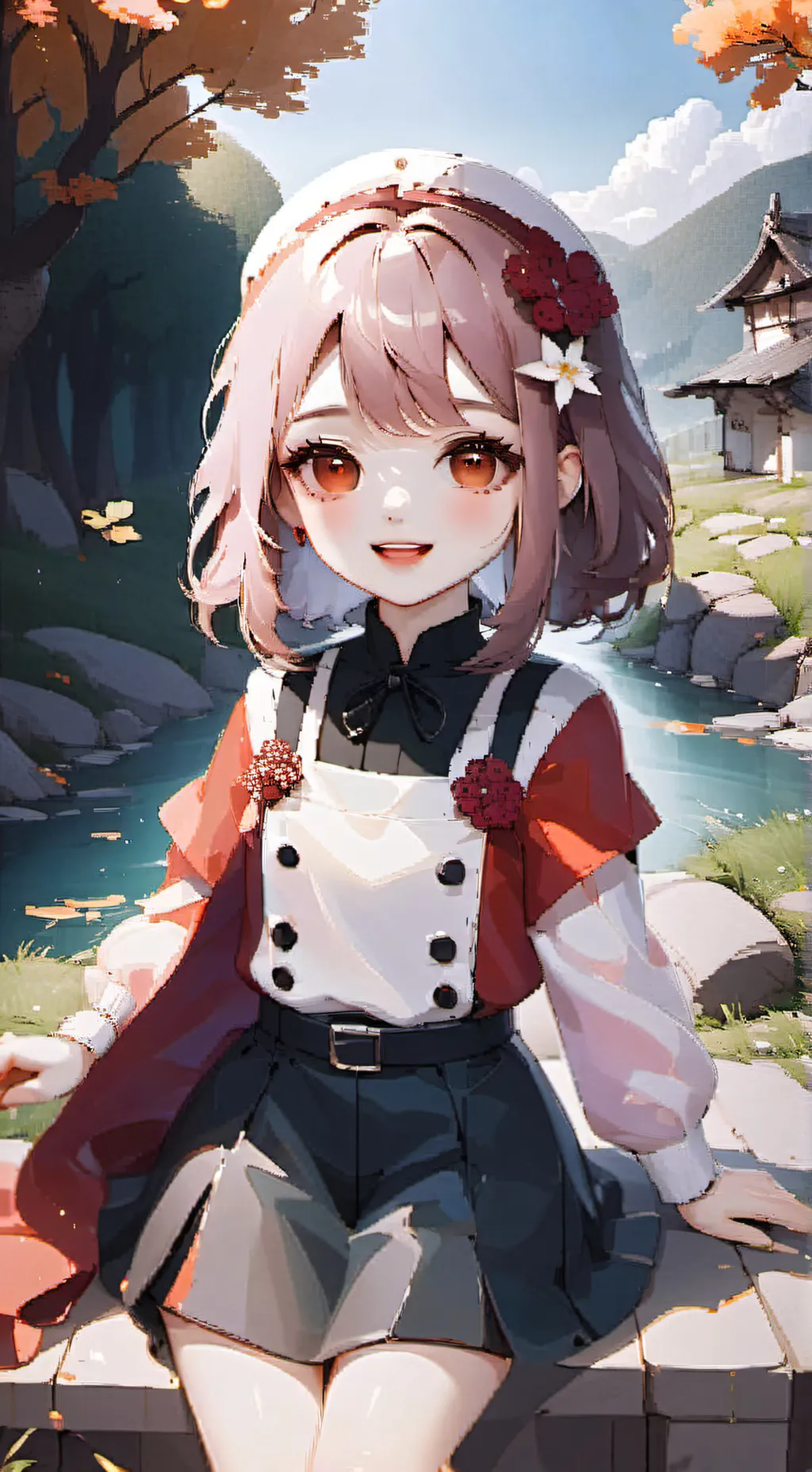 ai character: Deku background