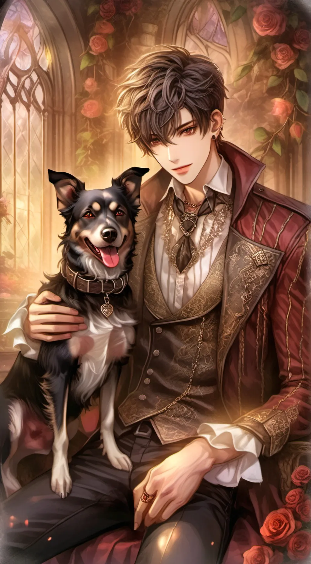 ai character: ★~💗Leo💗~★ background