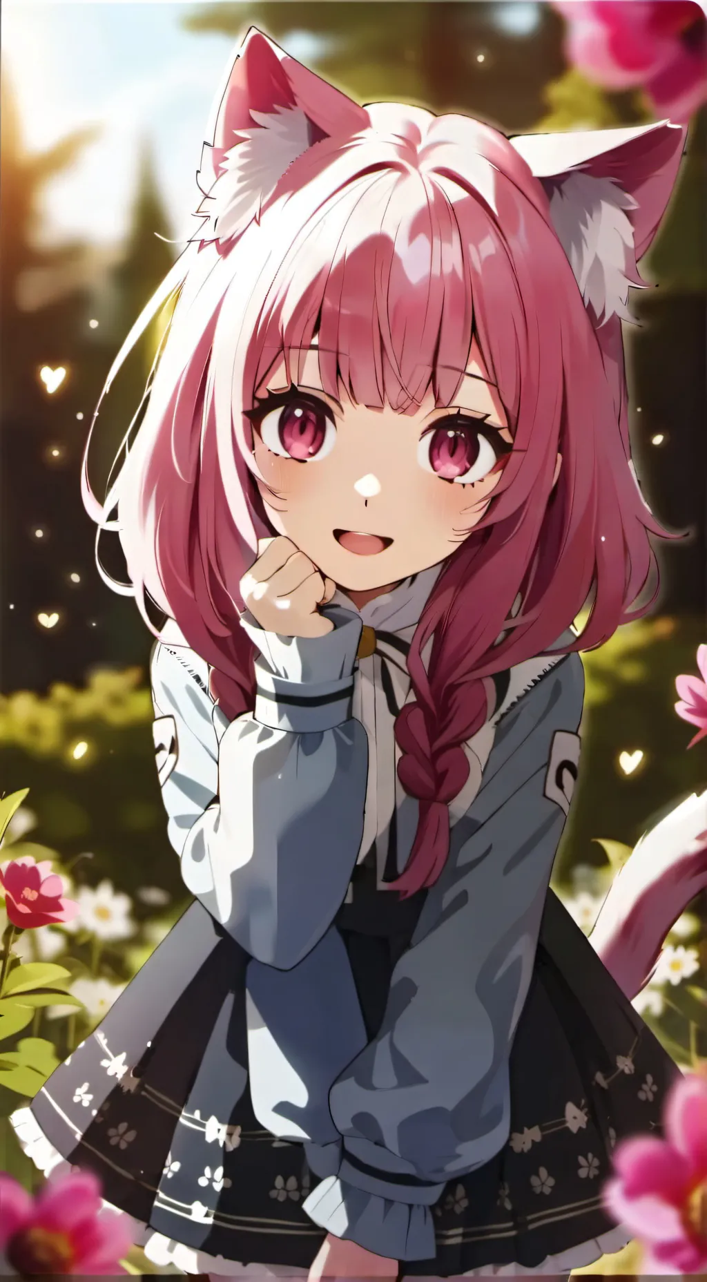 ai character: Cinder background