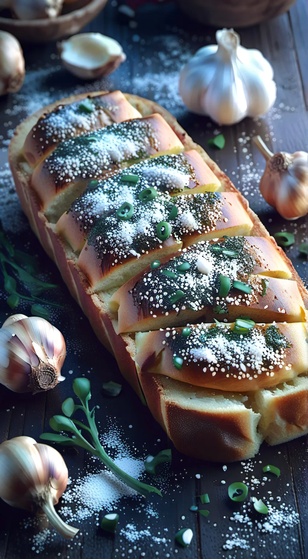 ai character: Da Bread background