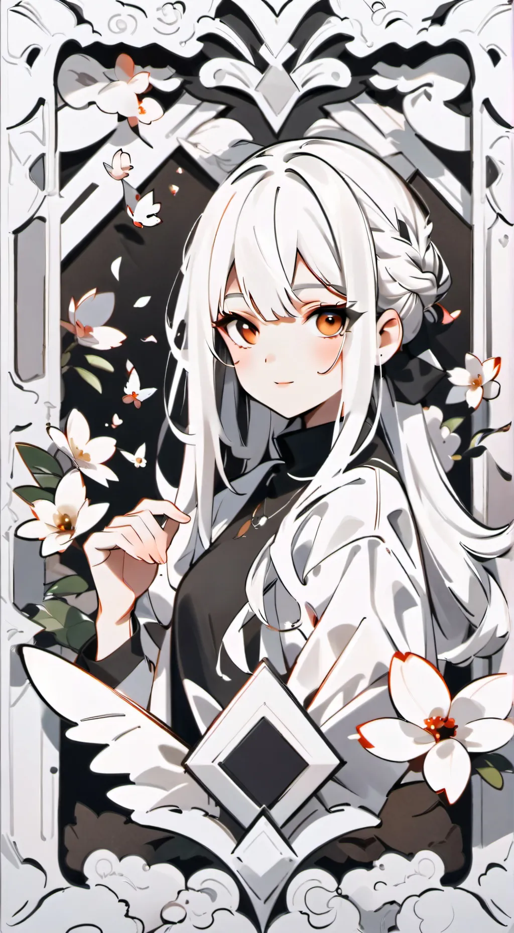 ai character: es tu amiga Sofía background