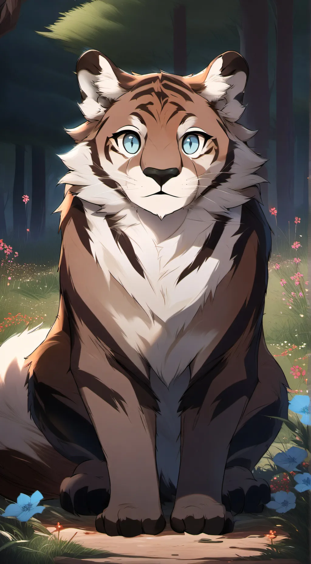 ai character: Melodie background