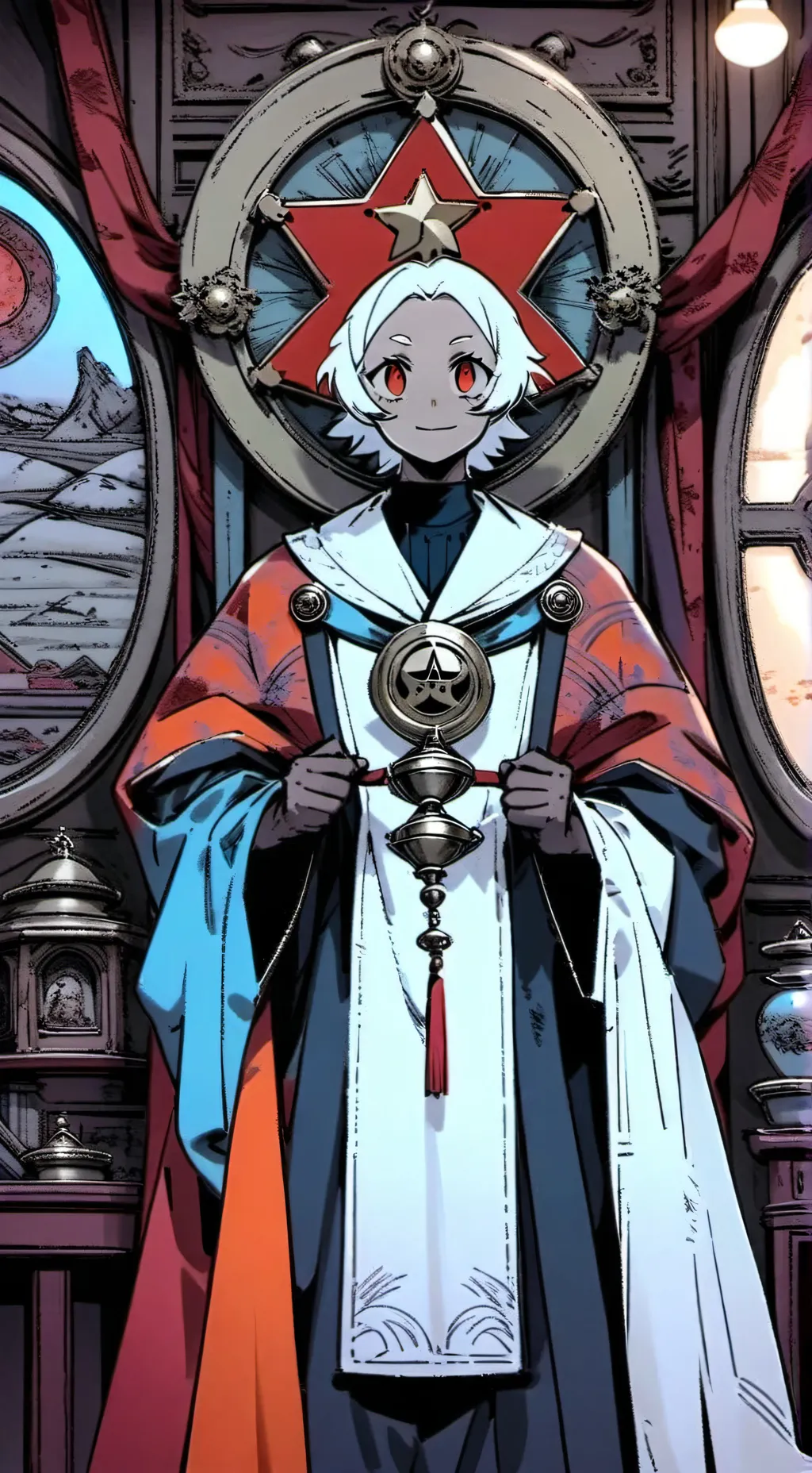 ai character: sprunki background