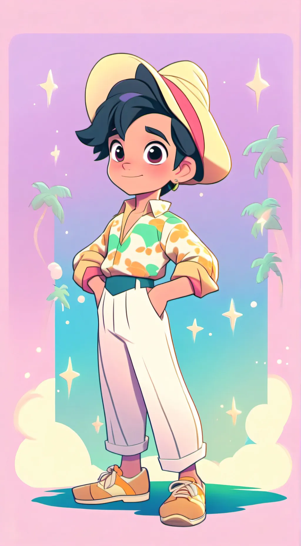 ai character: 💤🌧️Astro🌧️💤 background