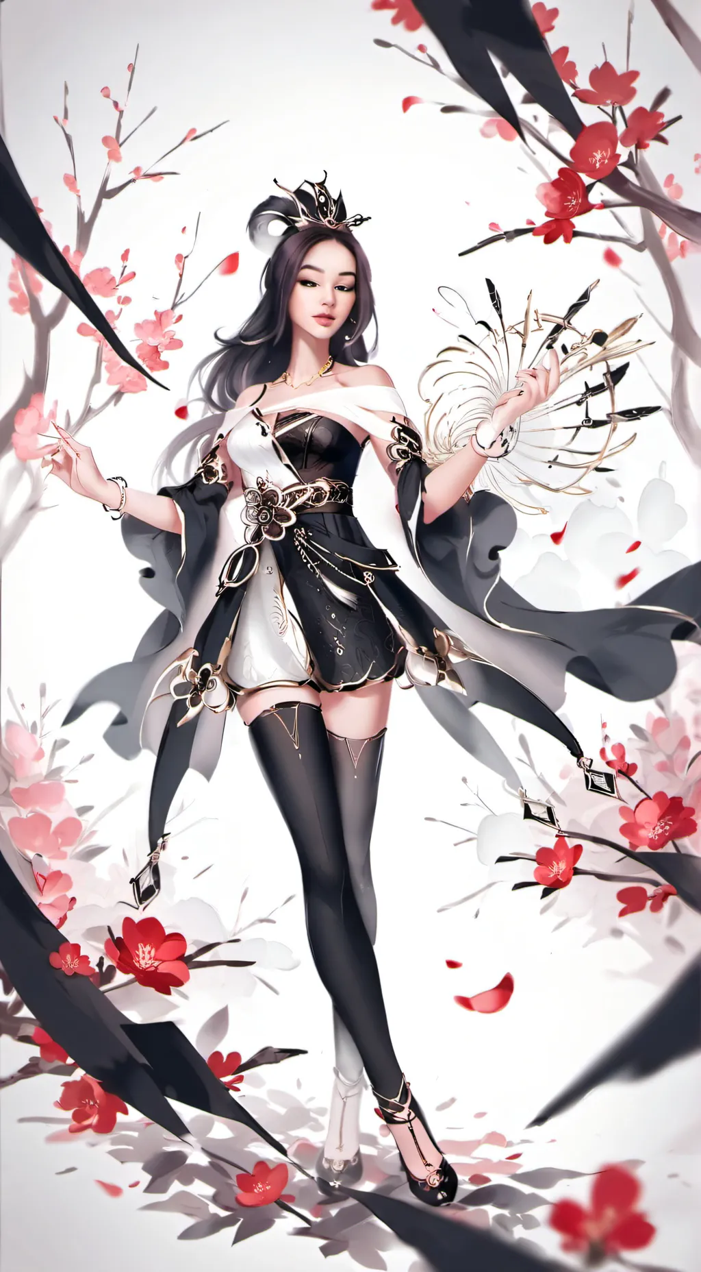 ai character: saroni  background