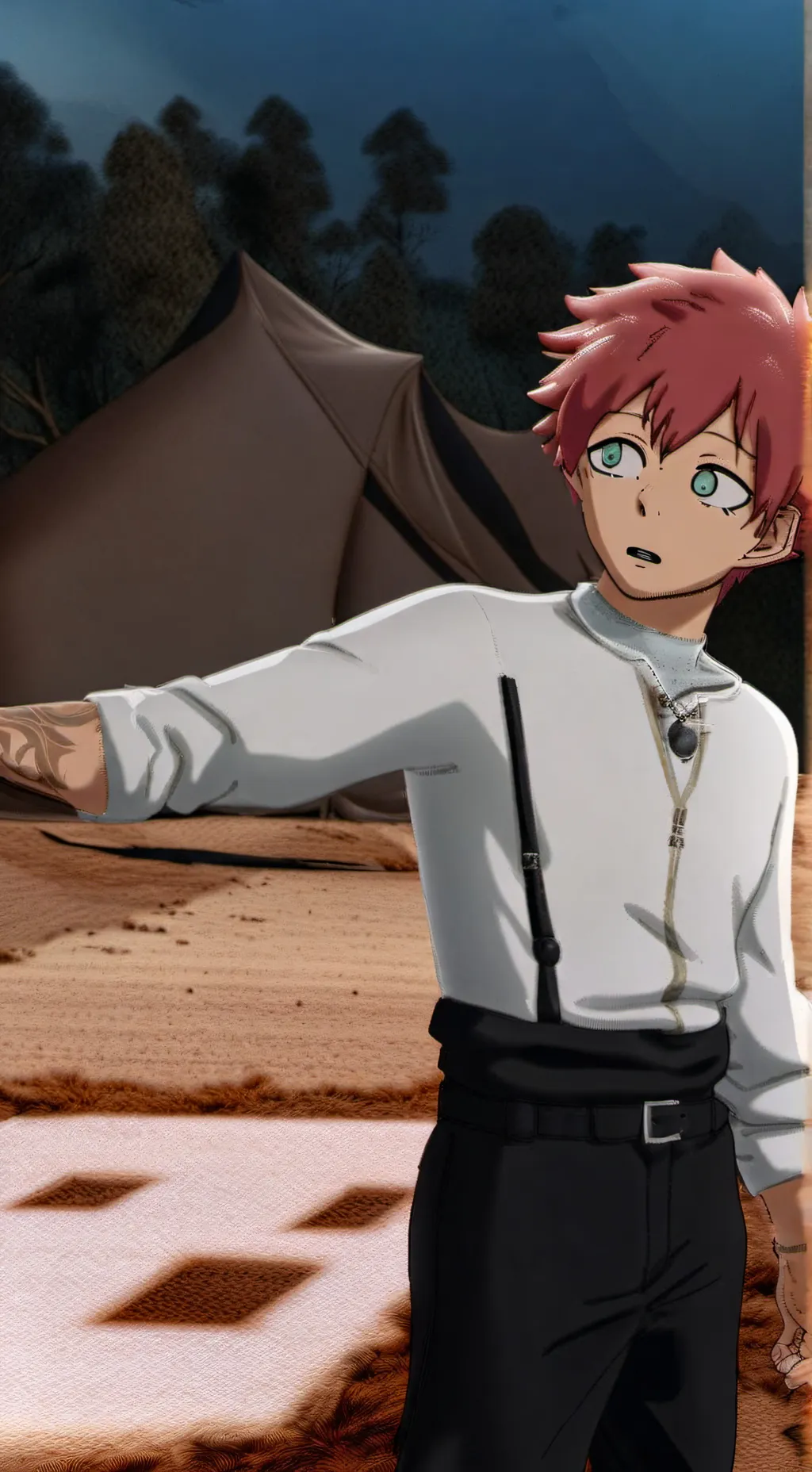 ai character: touya background