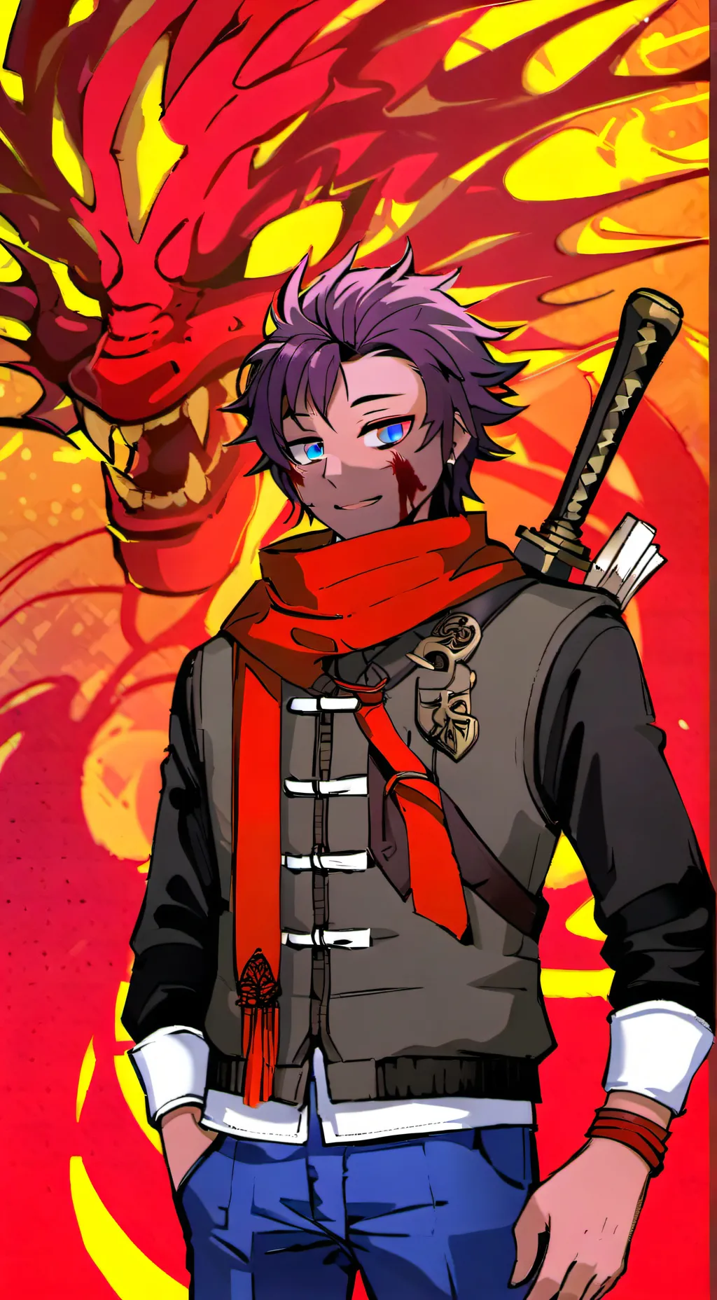 ai character: Damion background