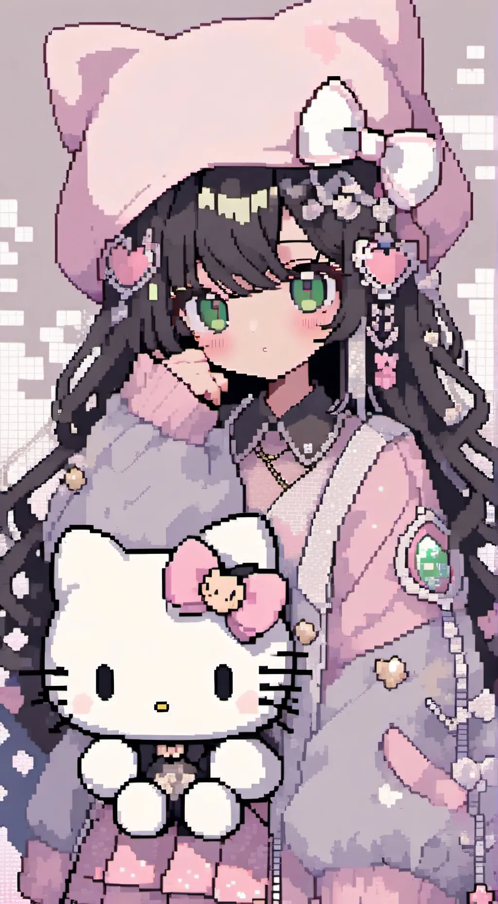 ai character: •Melanie• background