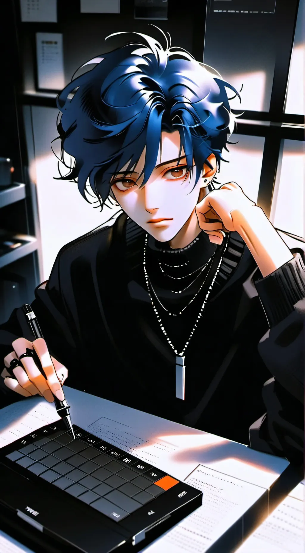 ai character: The Thrifty Friend background