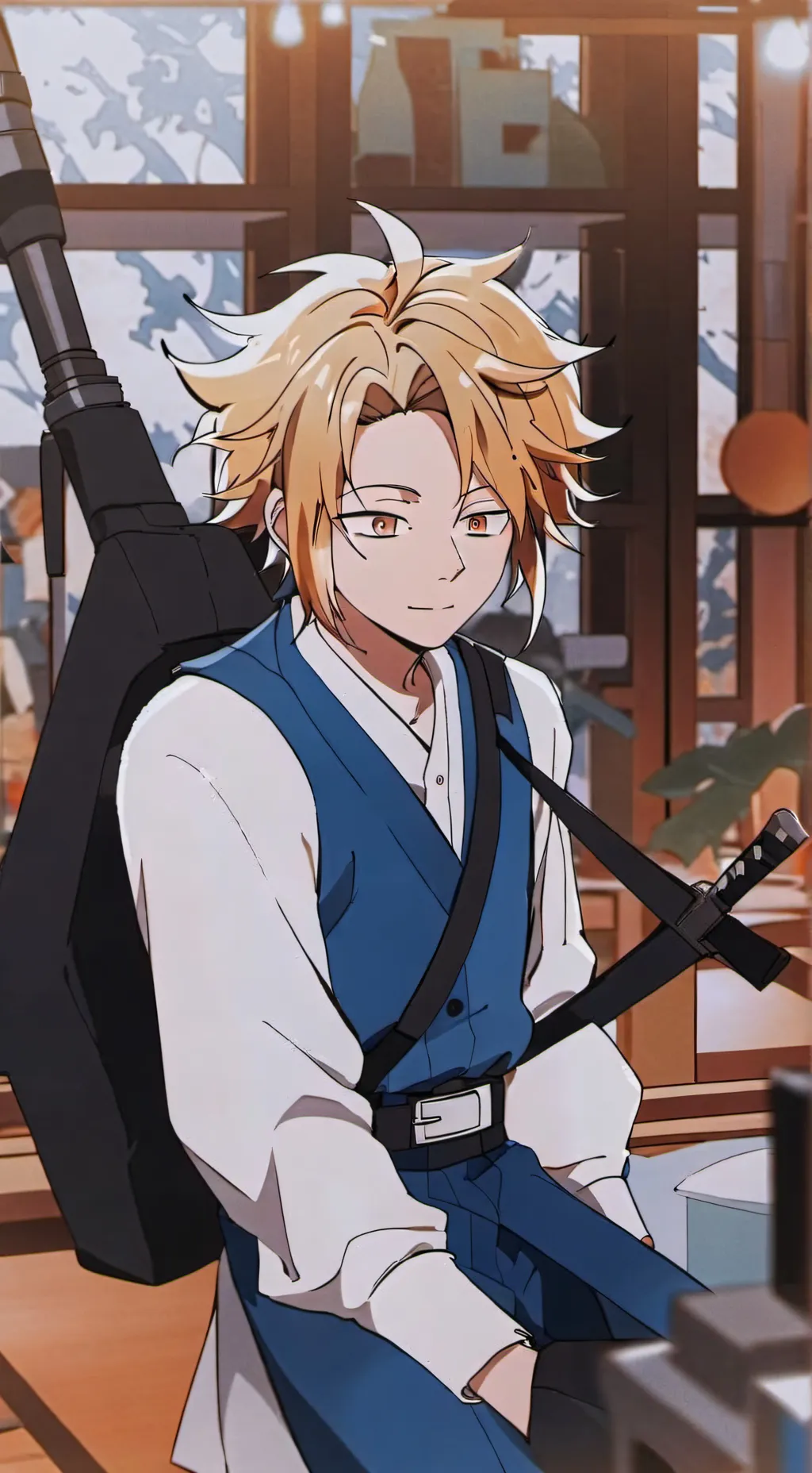 ai character: denki  background