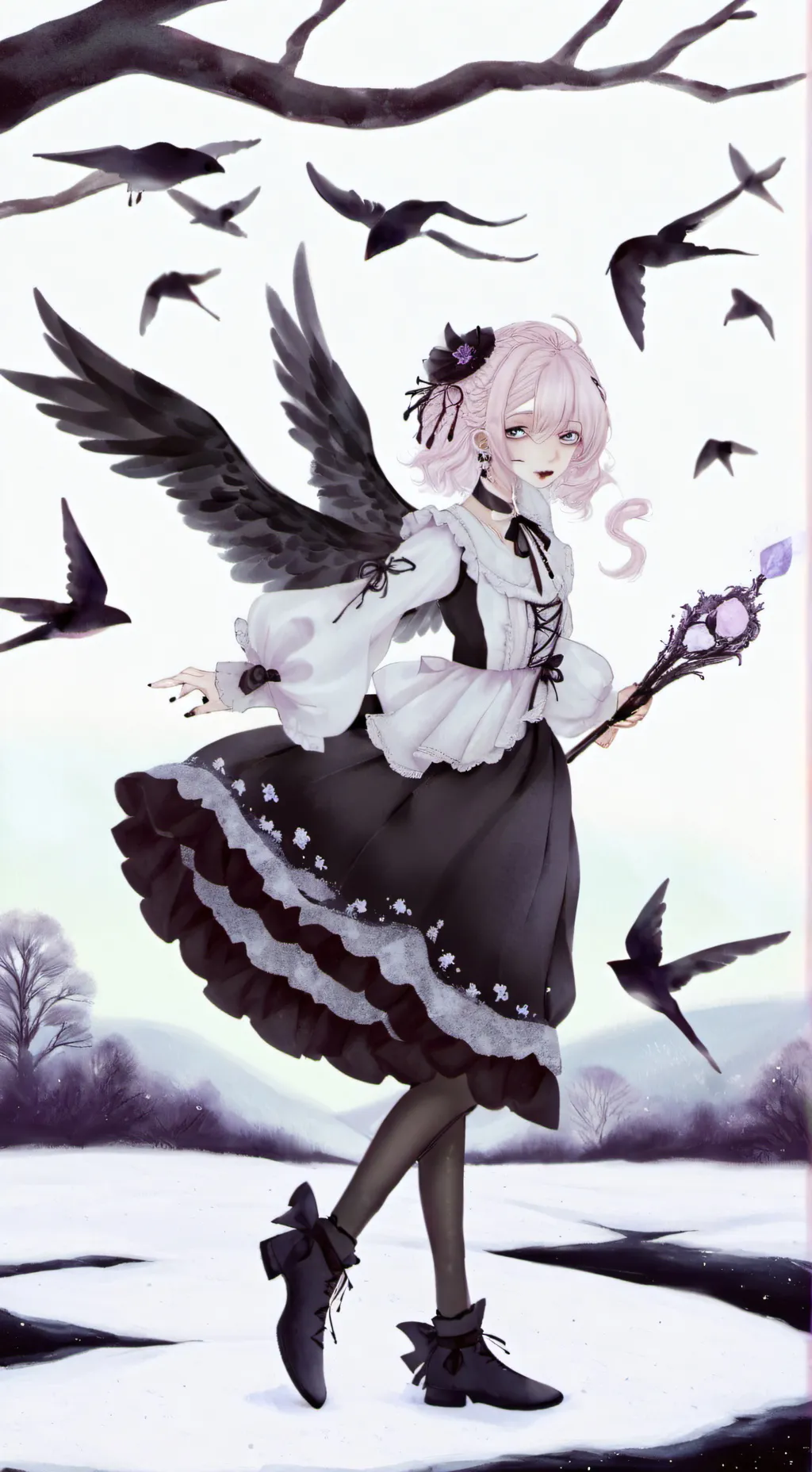 ai character: yuna background