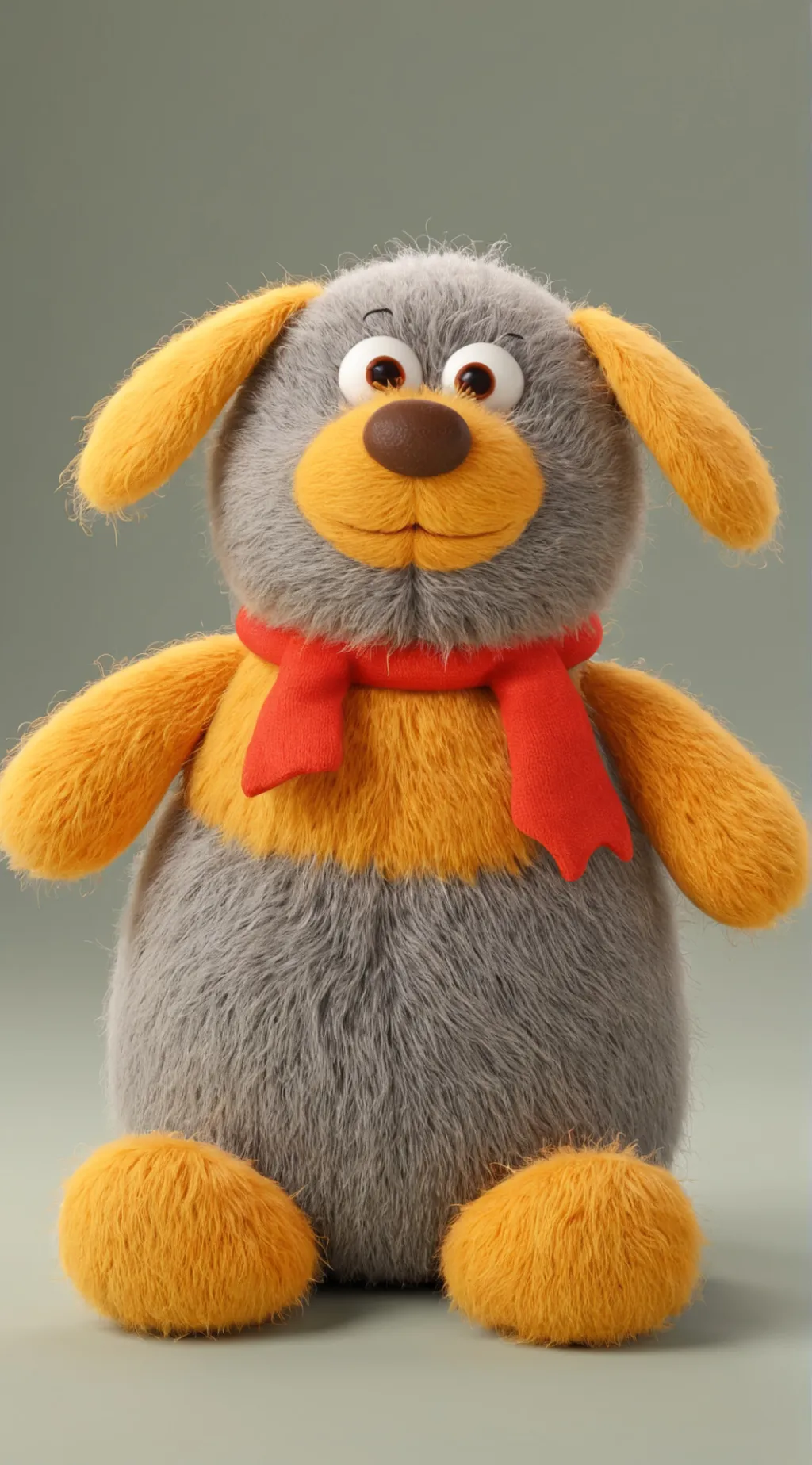 ai character: Alan the bear  background