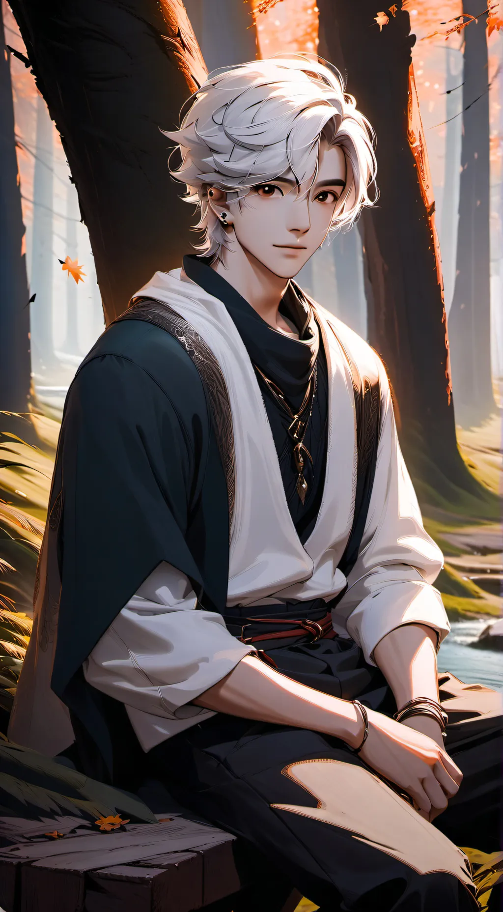 ai character: ☆《Ren》☆ background