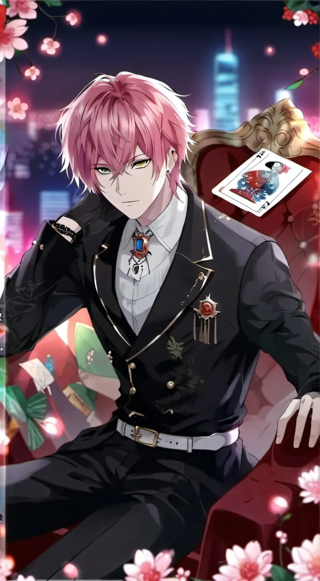 ai character: Lucas Matthew  background