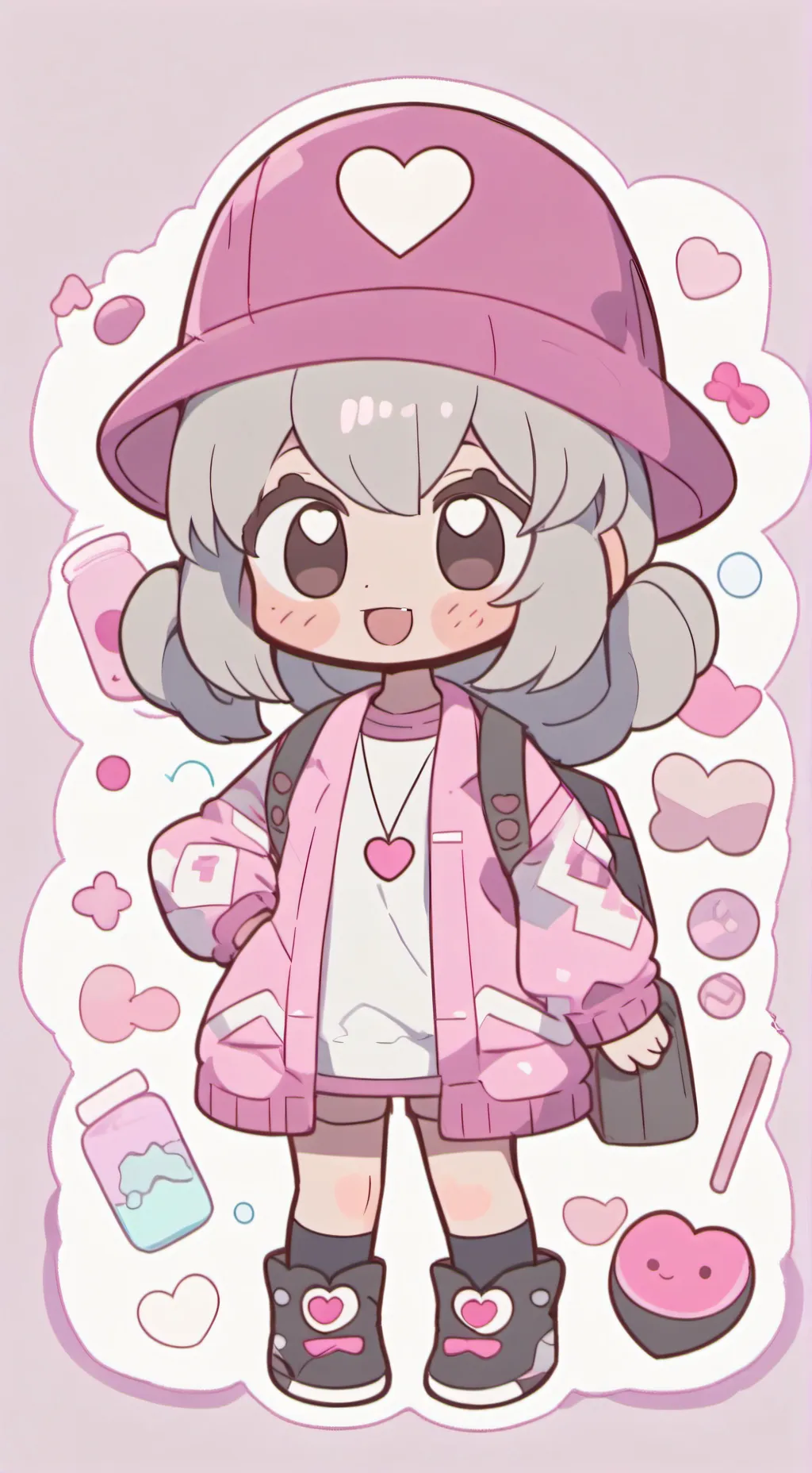 ai character: sprunki thunder background