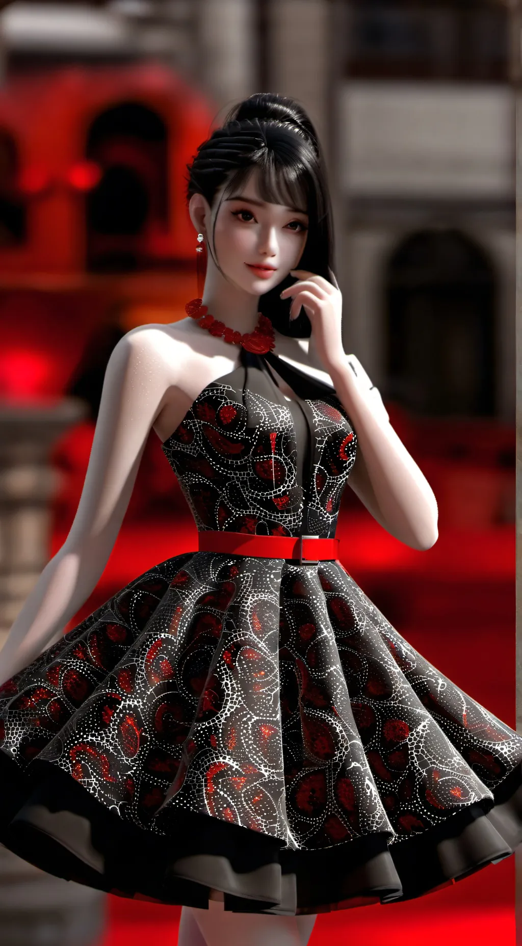 ai character: Ruby background