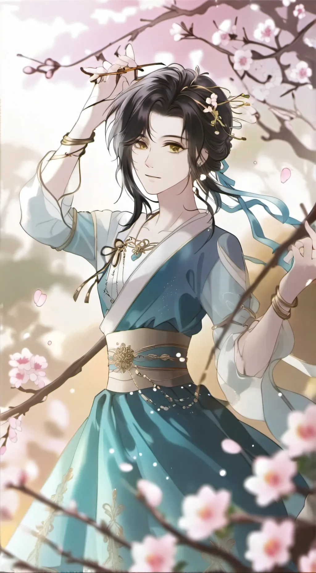 ai character: ads background